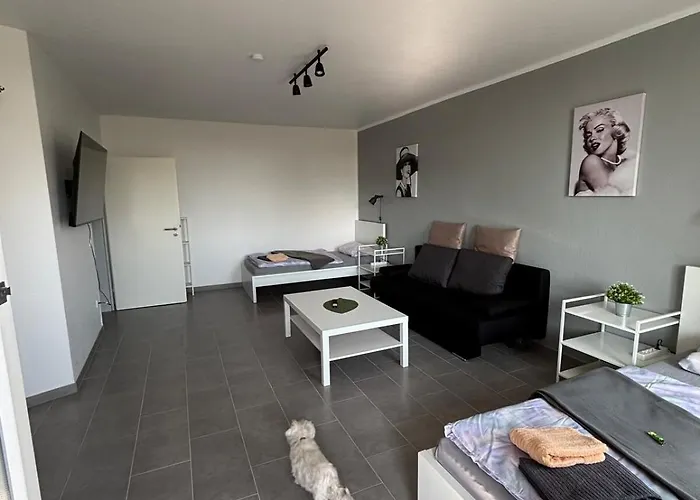 Moderne 3,5 85m2 & Balkon 公寓
