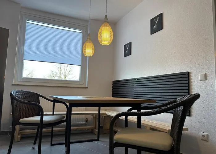 公寓 Moderne 3,5 85m2 & Balkon 杜伊斯堡